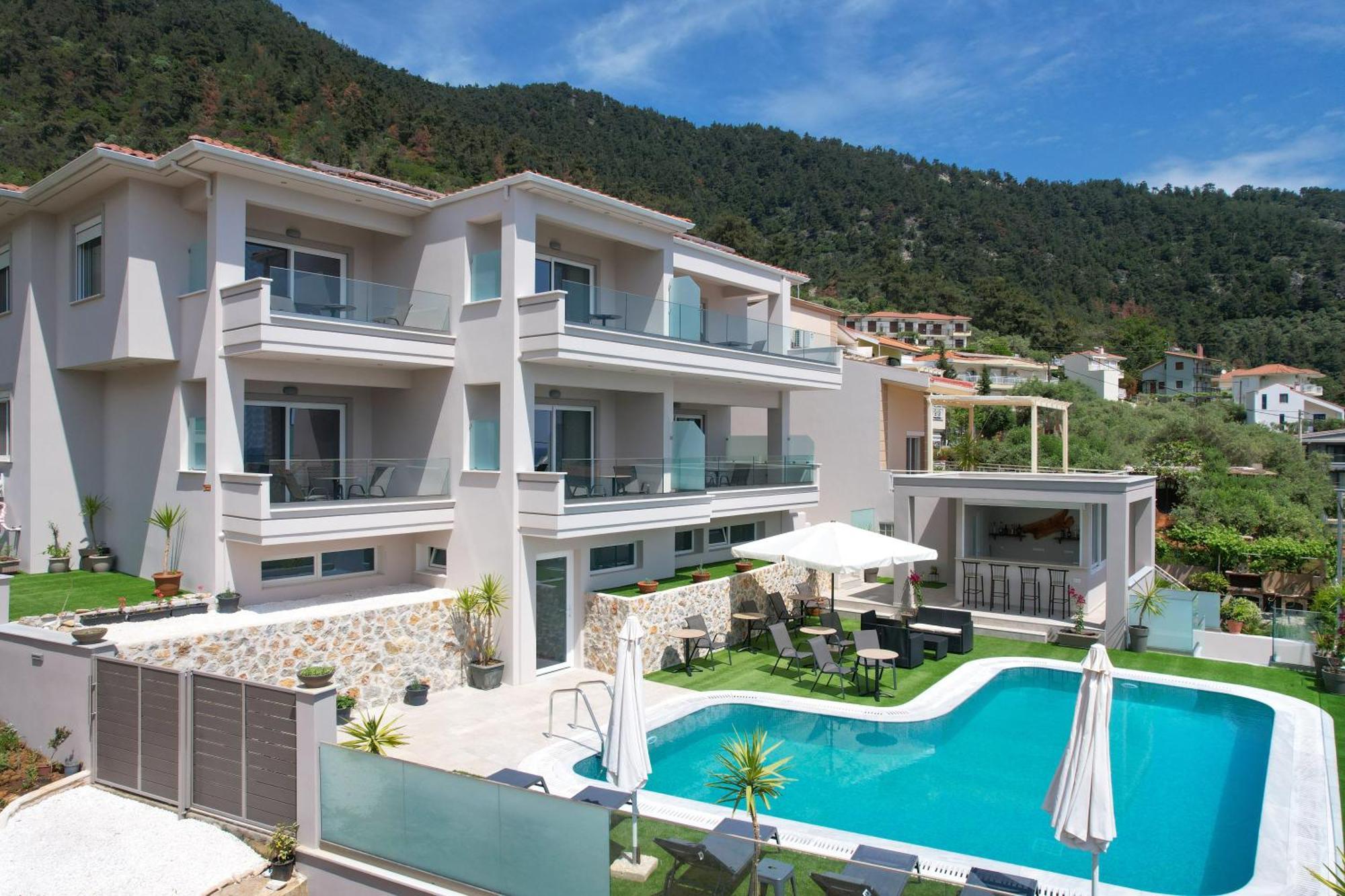 Villa Finikas Thassos Golden Beach Chrysi Ammoudia Exterior photo