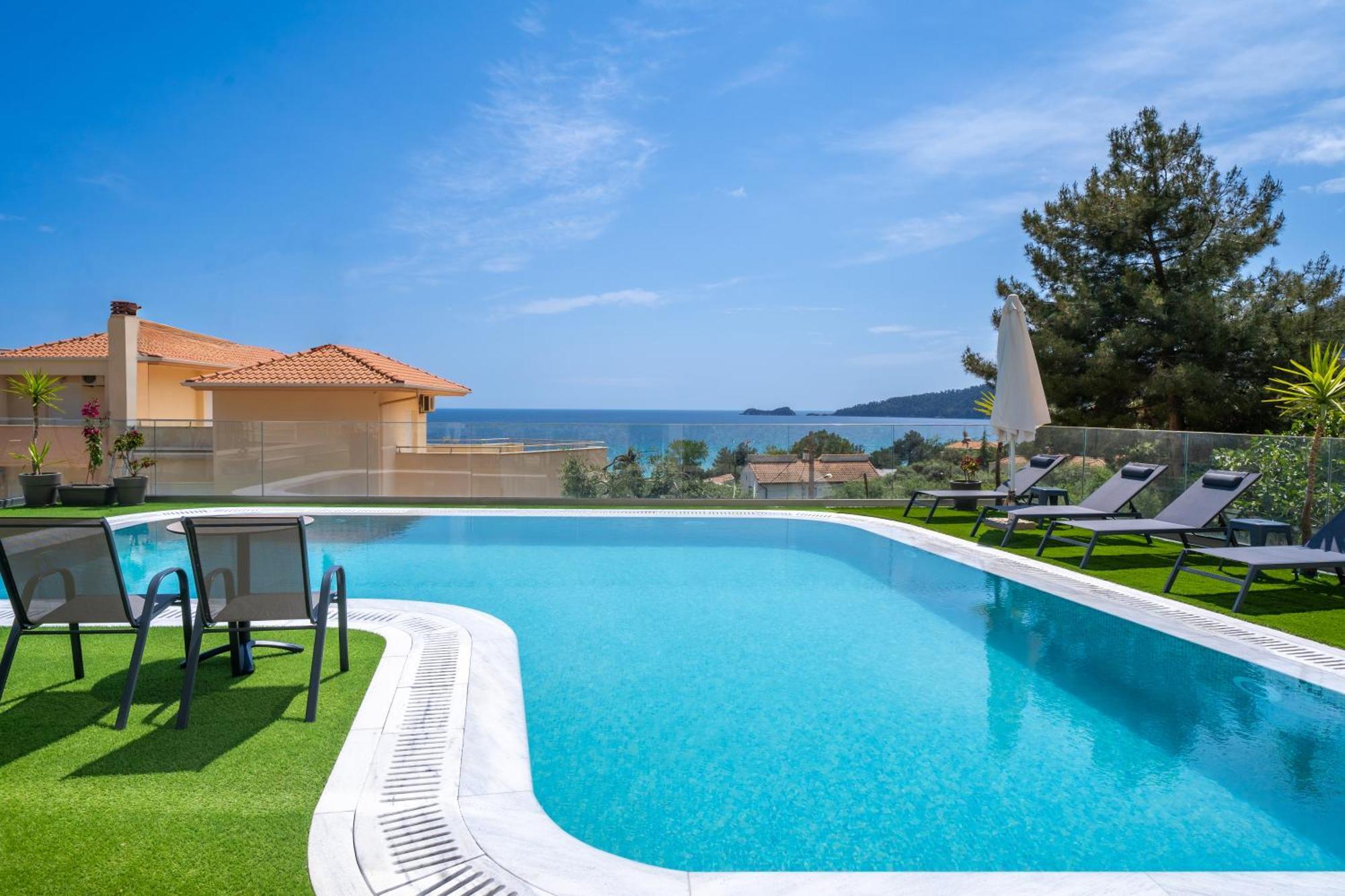 Villa Finikas Thassos Golden Beach Chrysi Ammoudia Exterior photo